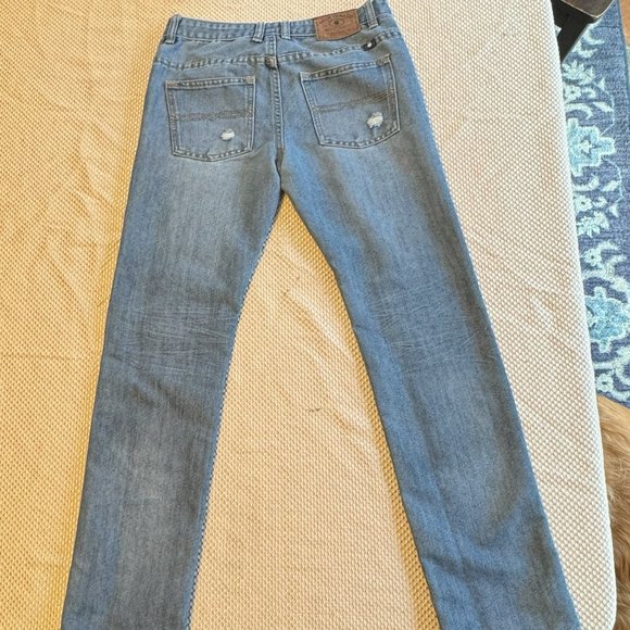 Lucky Brand Jeans Billy Straight Patchwork Jeans - Picture 3 of 5